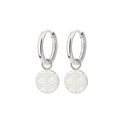 Buena Vibra Hoops Small Silber