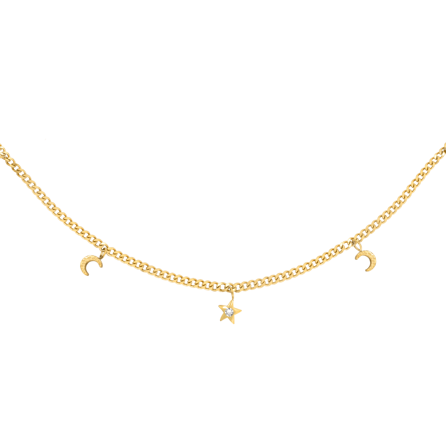 Midnight Necklace Gold