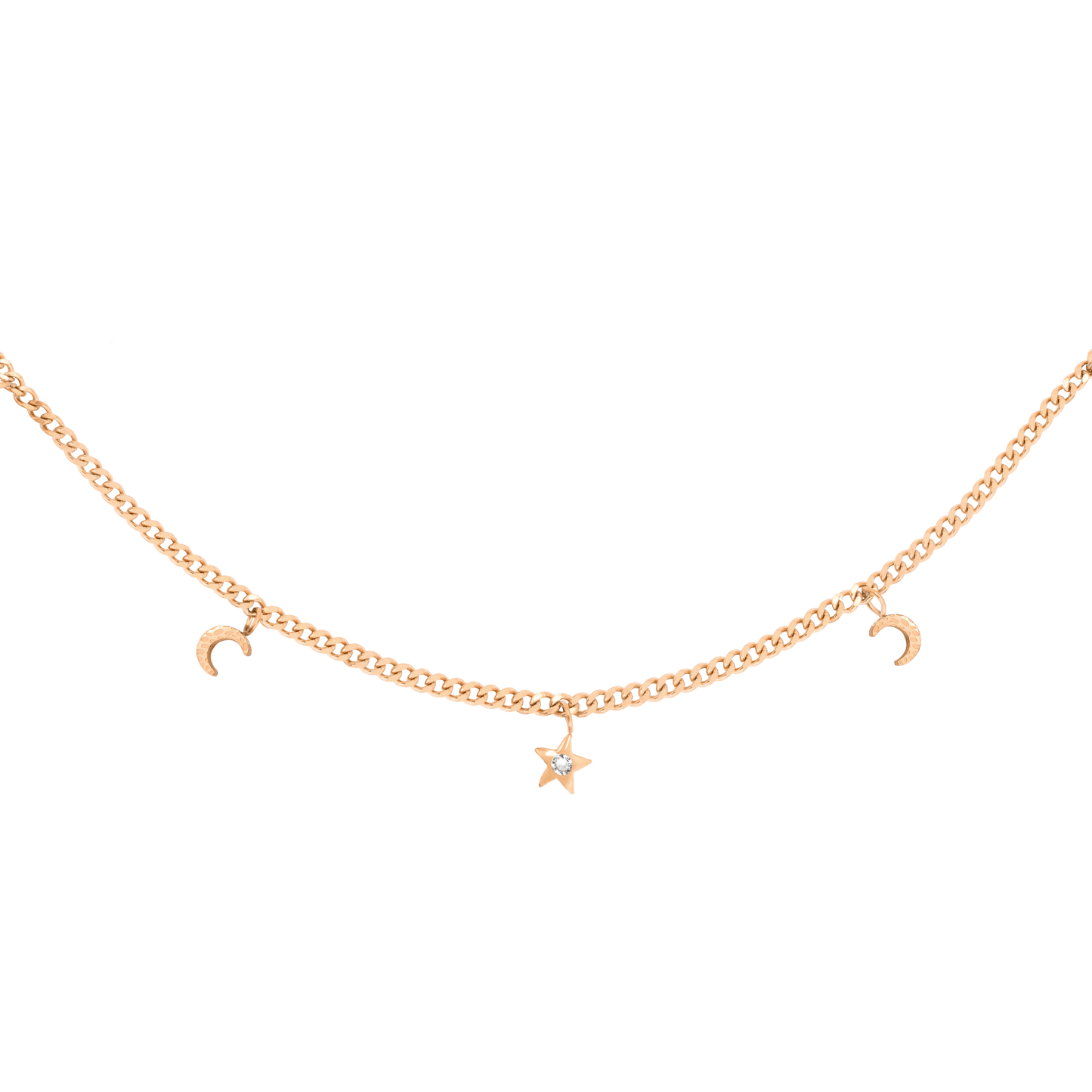 Midnight Necklace Roségold