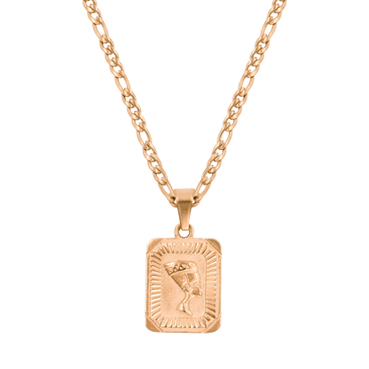 Nefertiti Necklace Roségold