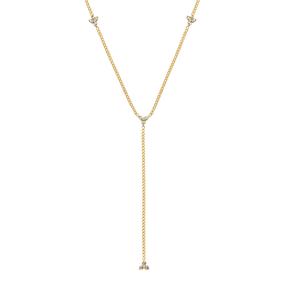 Sparkling Y-Chain Gold