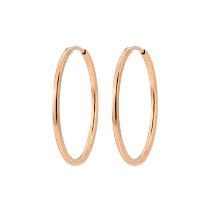 Extra Large Hoops Roségold