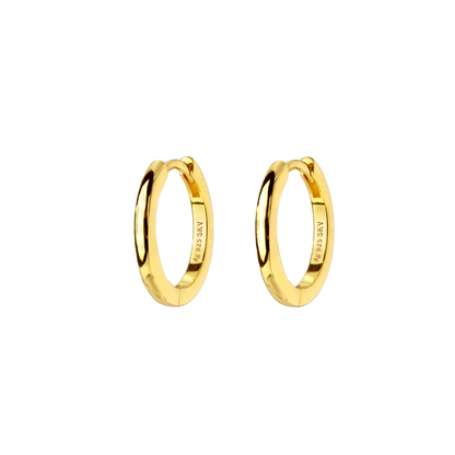 Fine Hoops Small Gold