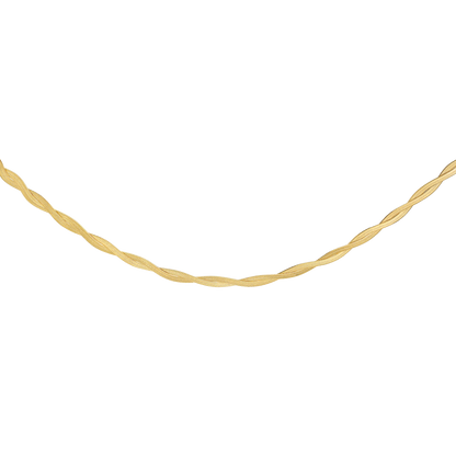 Flat Armour Choker Gold