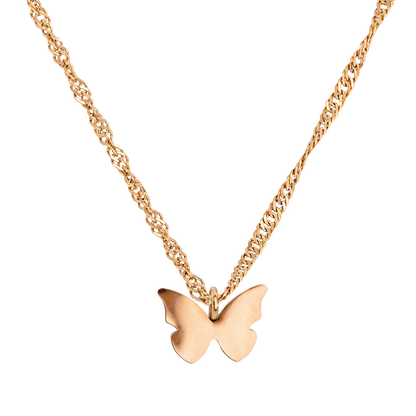 Flutterby Necklace Roségold