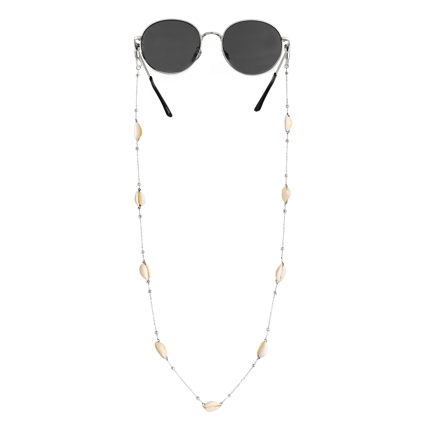 Beach Babe Sunglasses Chain Silber