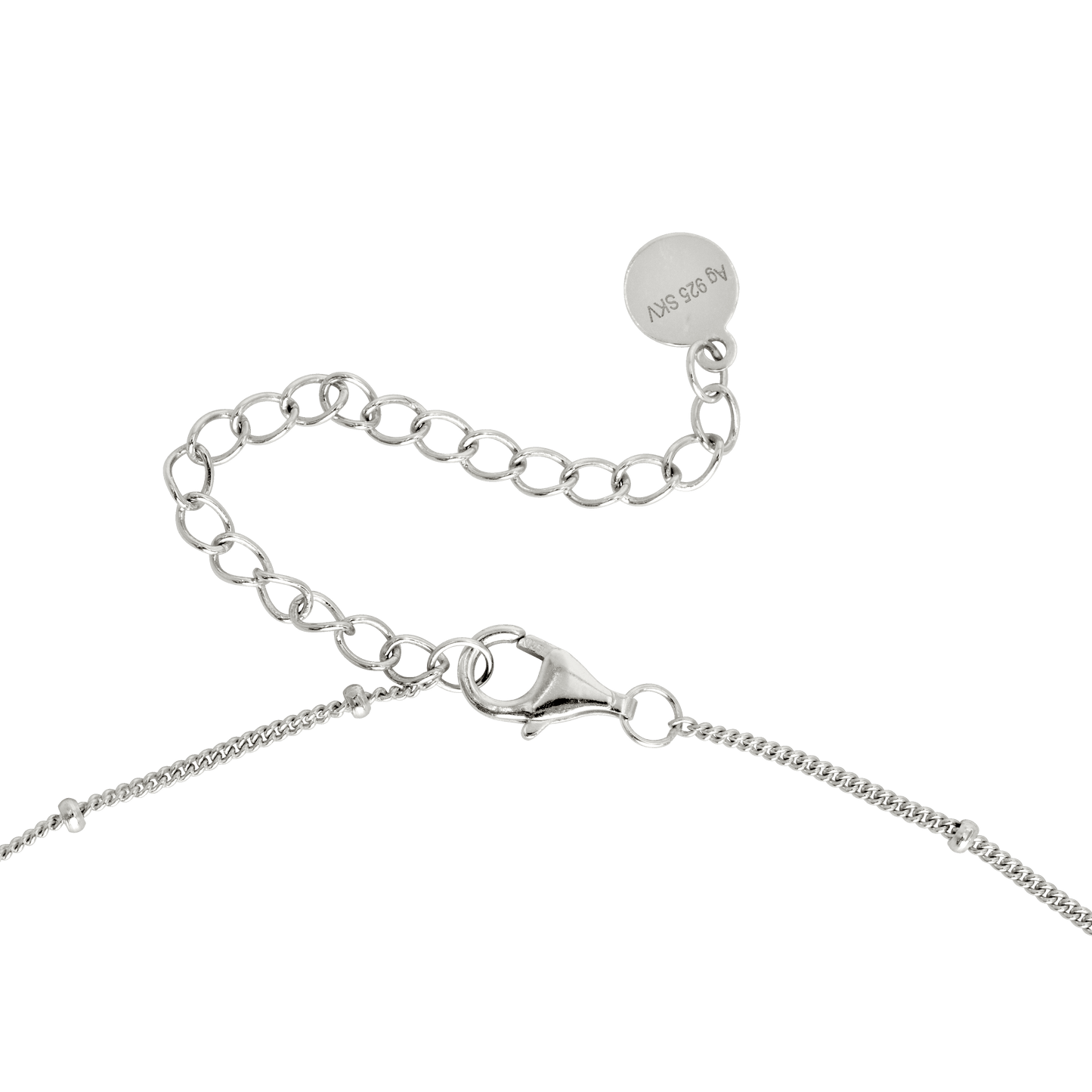 Beads Choker Silber