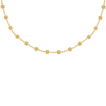 Blooming Choker Gold