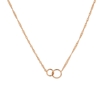 Bonding Necklace Roségold