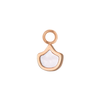 Fish Scale Bikini Charm Roségold