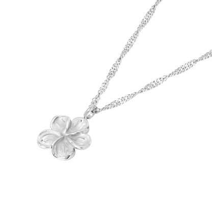 Flora Necklace Silber