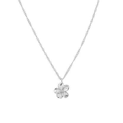 Flora Necklace Silber