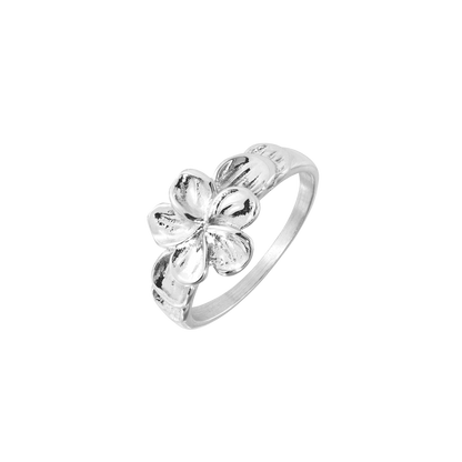 Flora Ring Silber