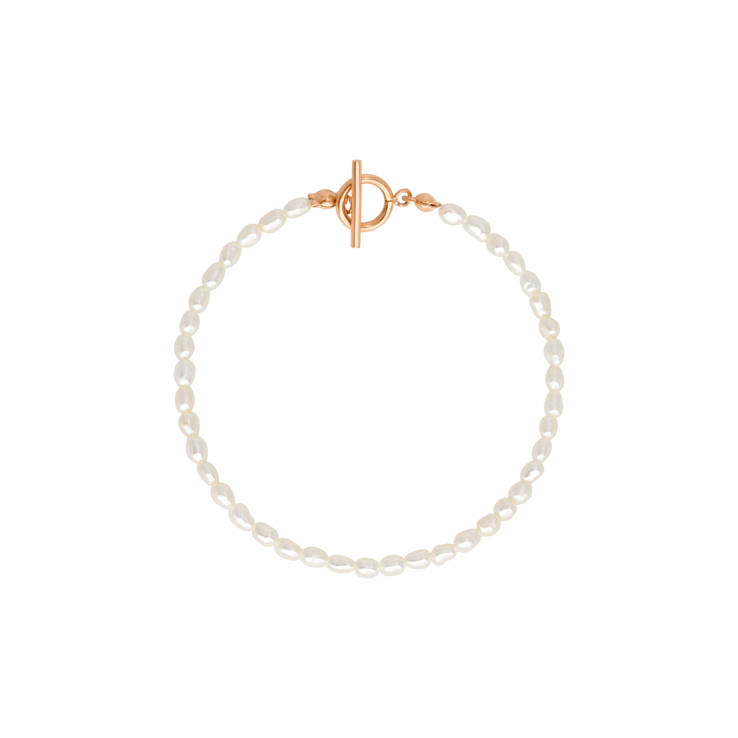 Lenis Loving Pearl Bracelet Roségold