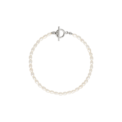 Lenis Loving Pearl Bracelet Silber