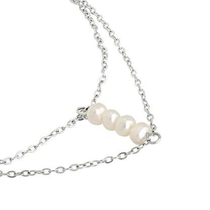 Lisys Pure Pearl Bracelet Silber