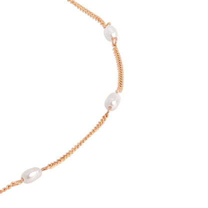 Pearl after Pearl Choker Roségold