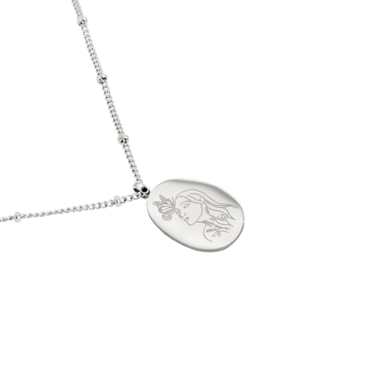 Tender Grace Necklace Silber