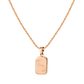 Sun Lover Pendant Necklace Roségold