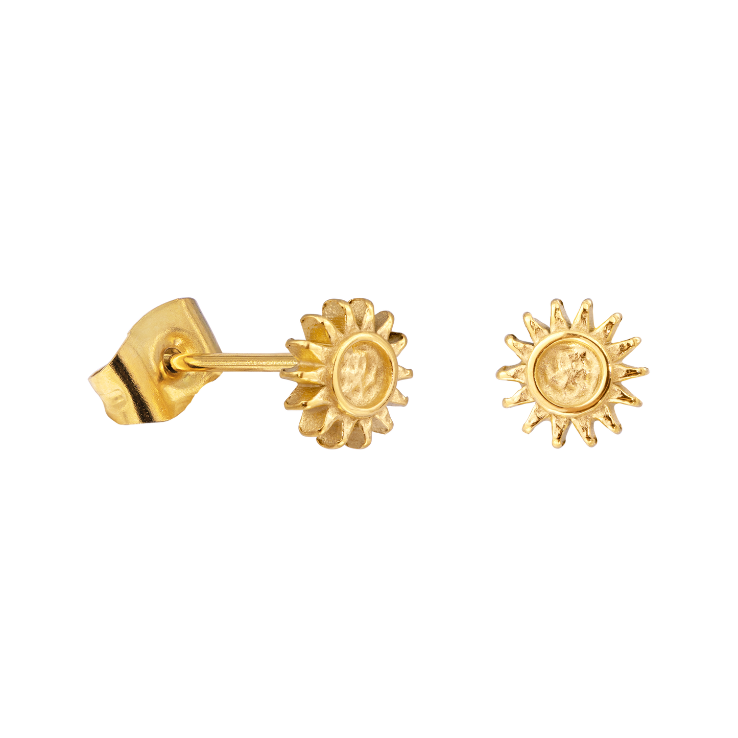 Sun Lover Studs Gold