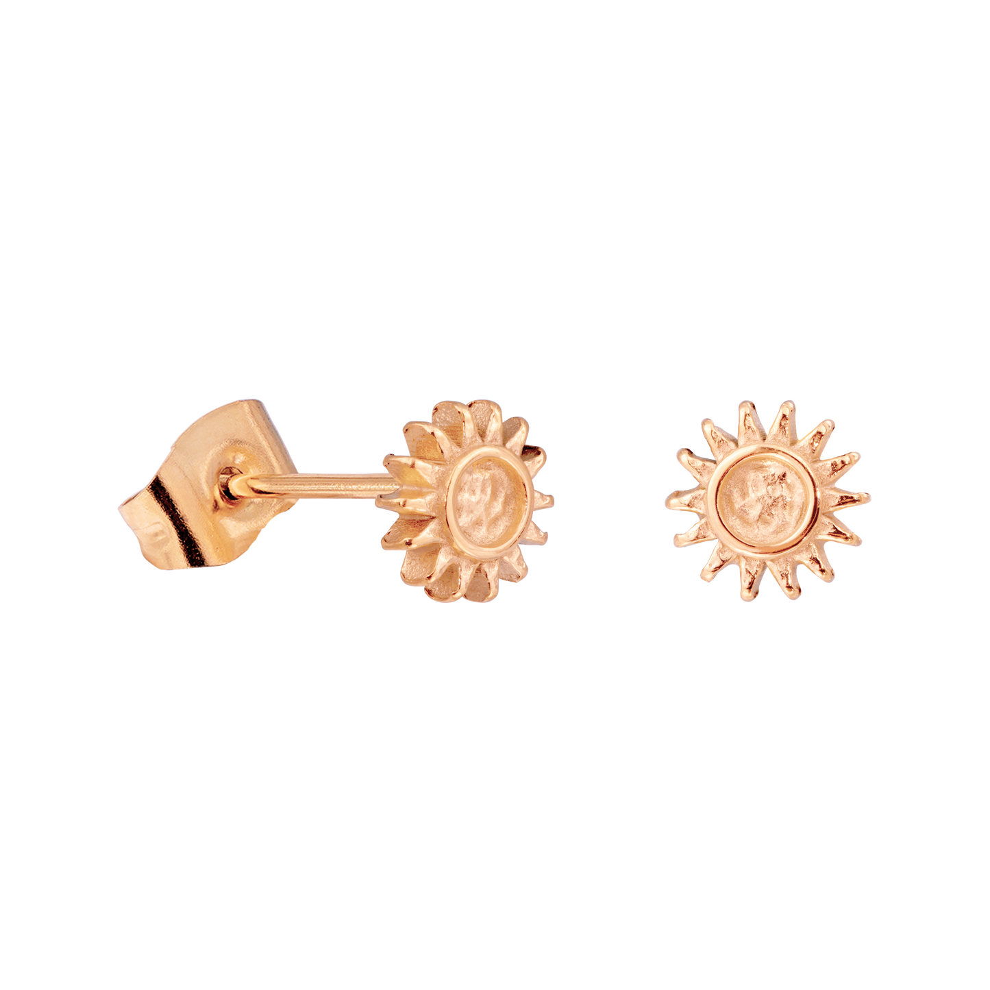 Sun Lover Studs Roségold