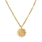 Sunny Swirl Necklace Gold