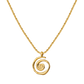 Sweet Swirl Necklace Gold