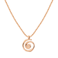 Sweet Swirl Necklace Roségold