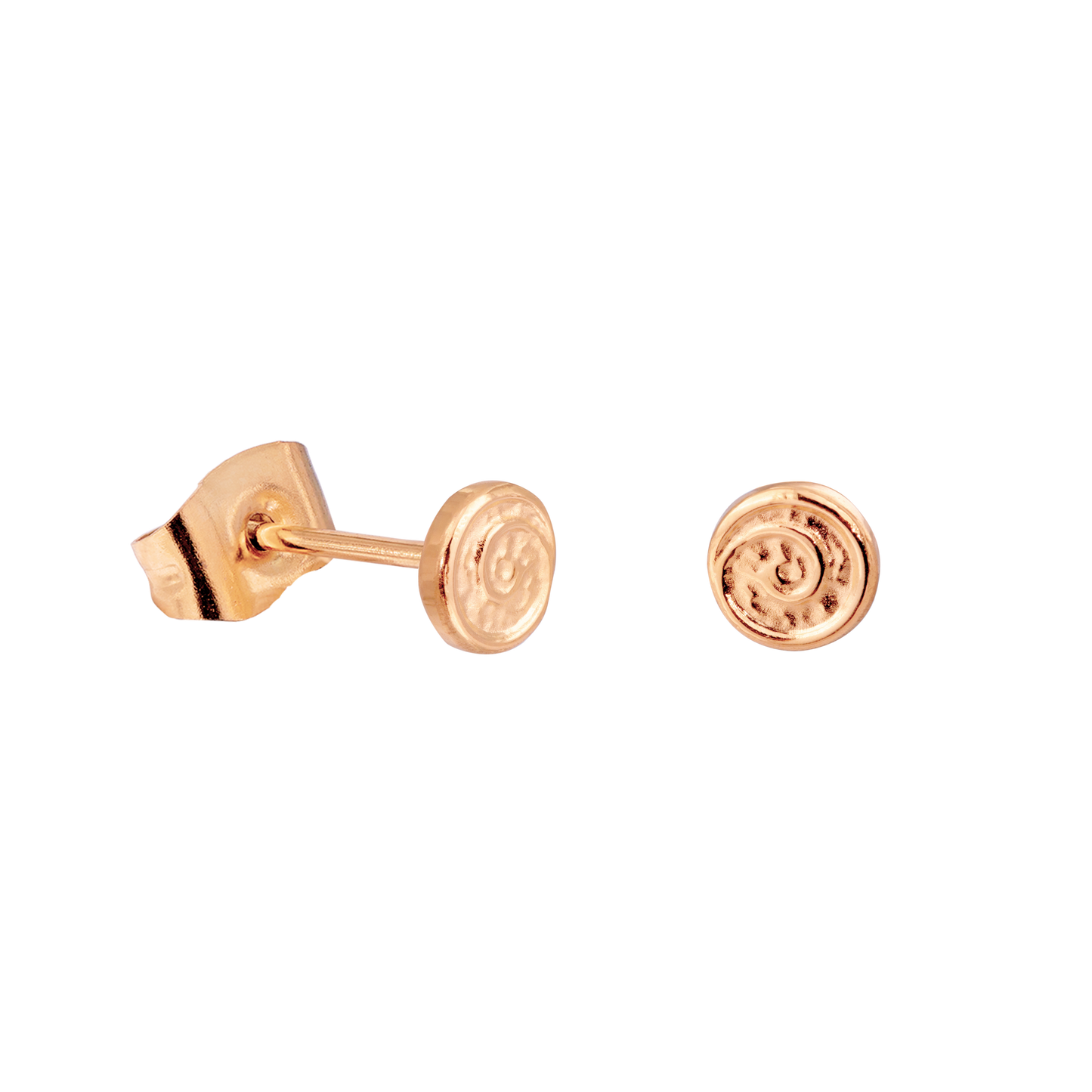 Sweet Swirl Studs Roségold