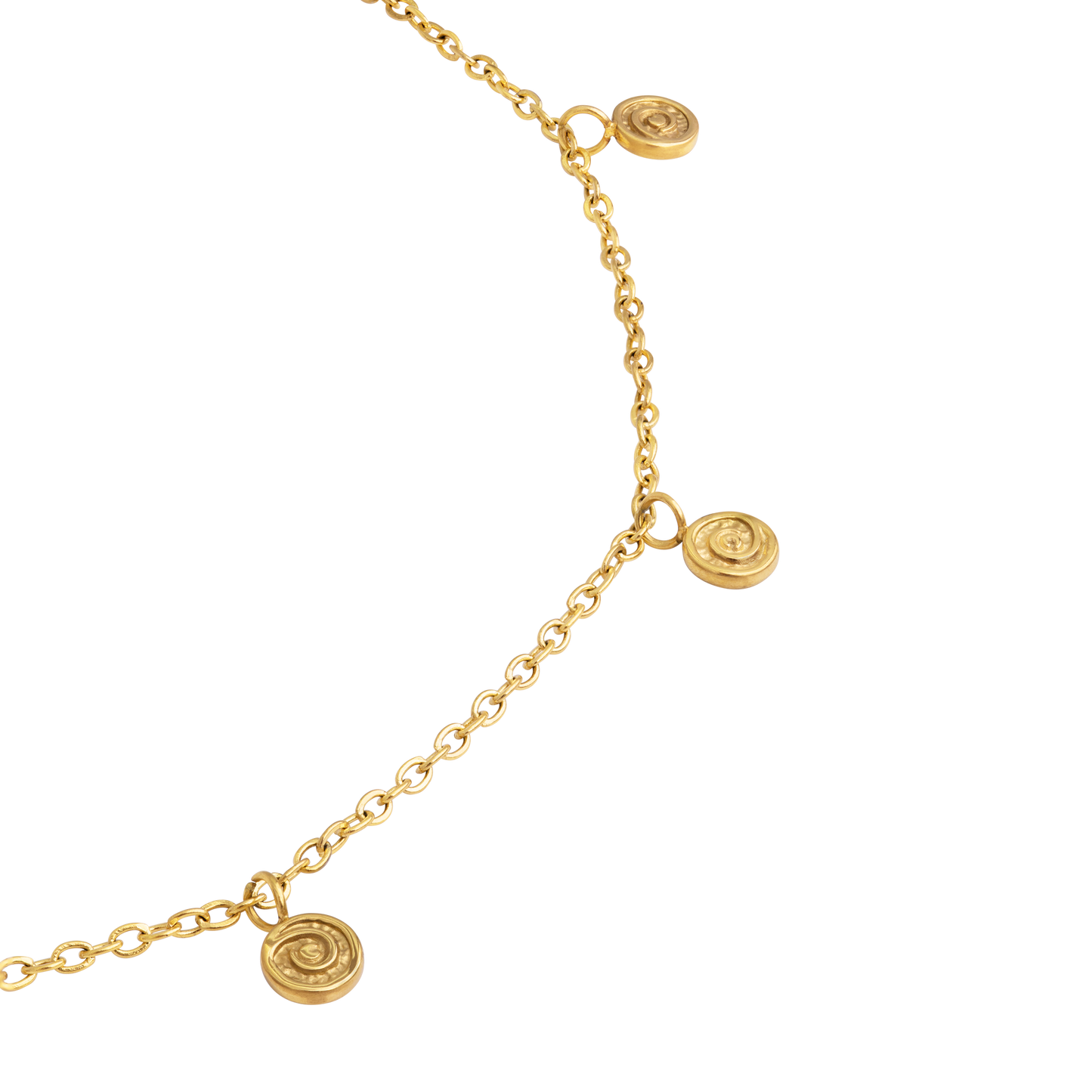 Swirl'n Choker Gold