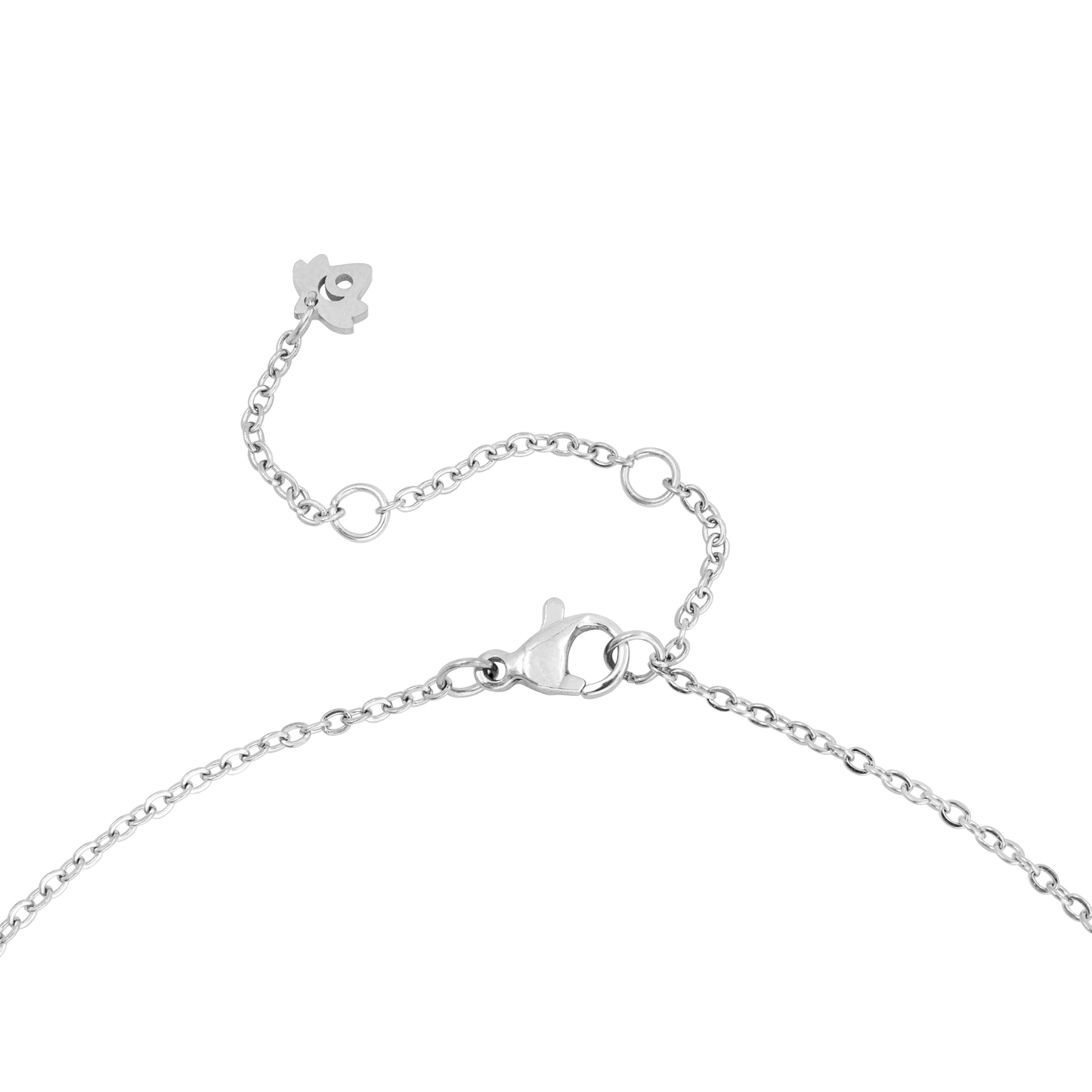 Swirl'n Choker Silber