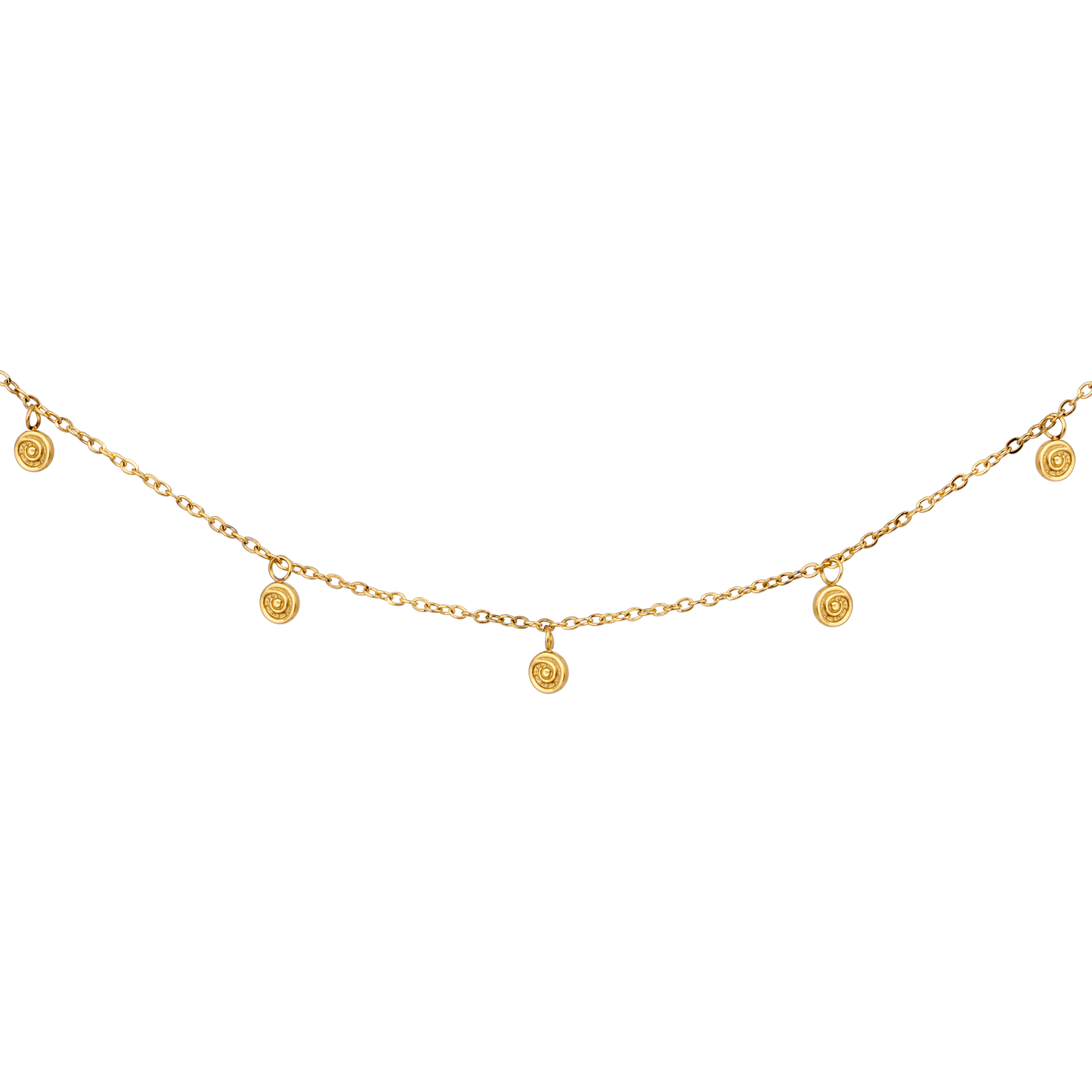 Swirl'n Choker Gold