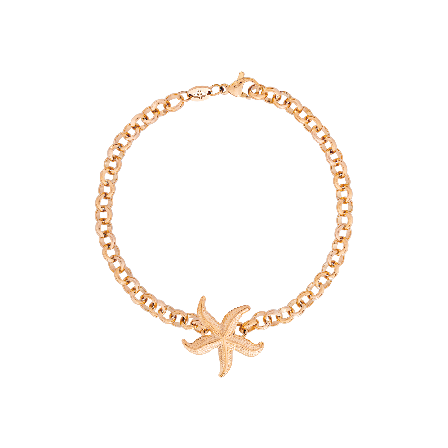 Chunky Starfish Bracelet Roségold