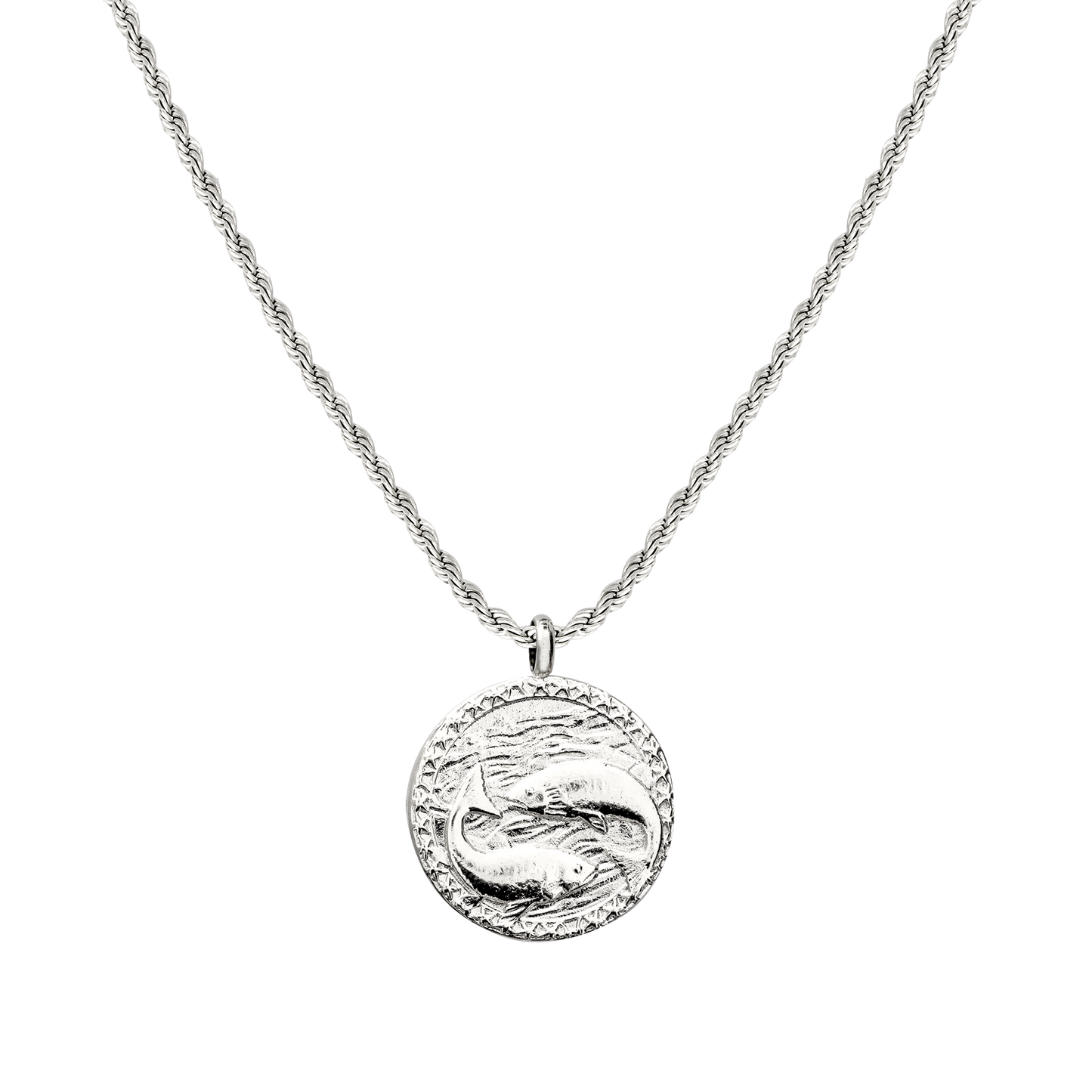 Pisces / Fische Necklace Silber