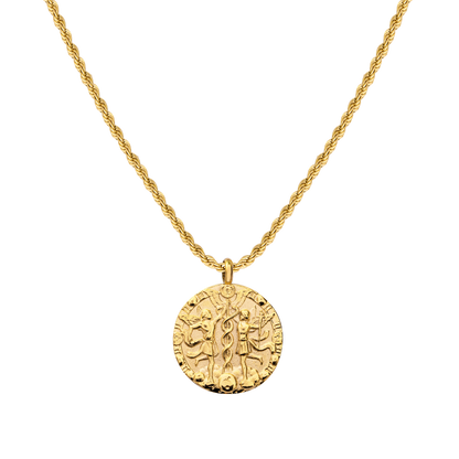 LUA Gemini / Zwilling Necklace Gold