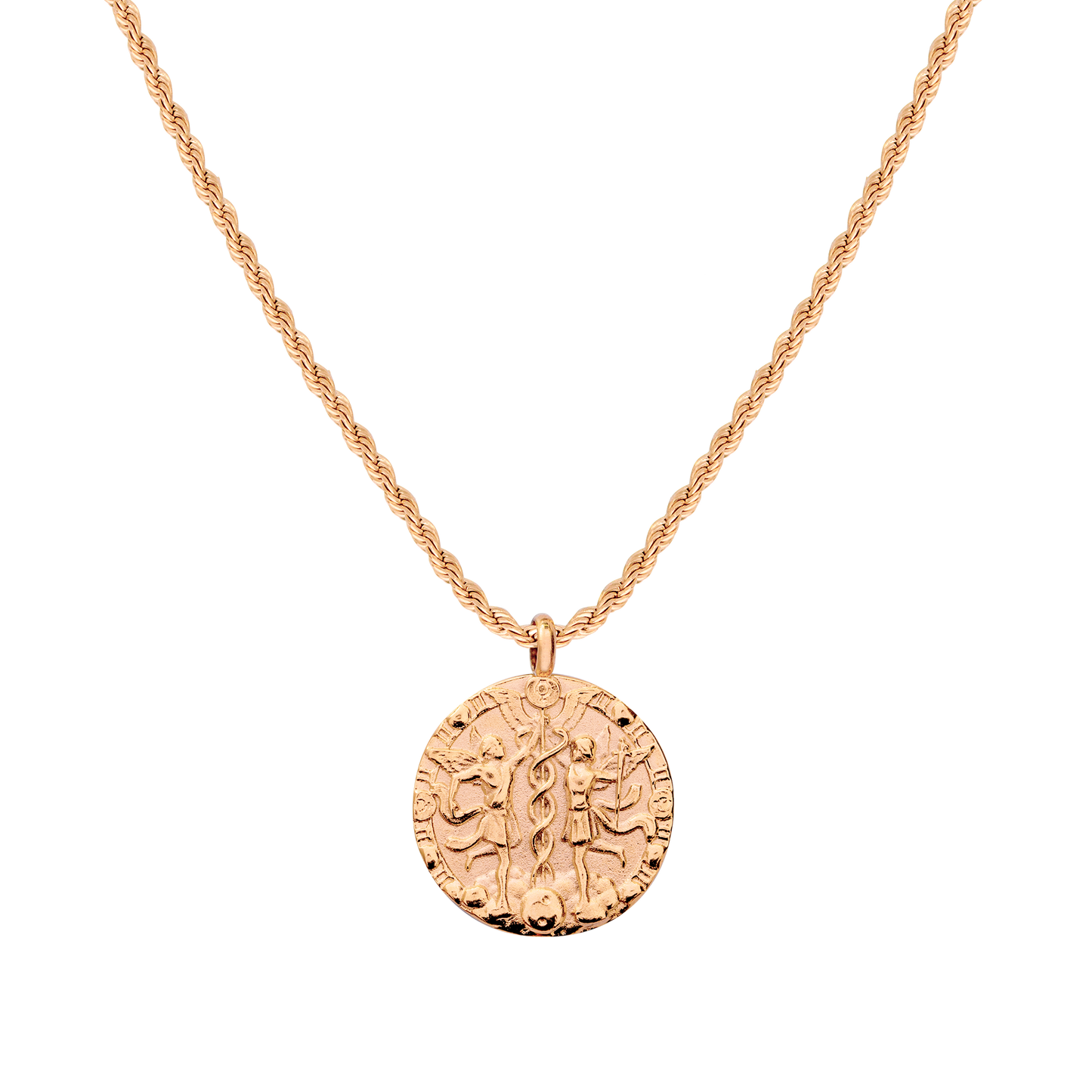 LUA Gemini / Zwilling Necklace Roségold