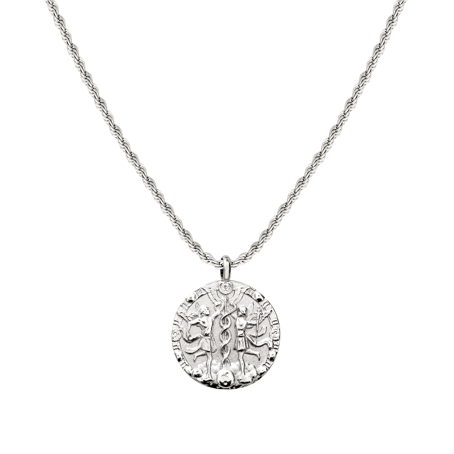 LUA Gemini / Zwilling Necklace Silber