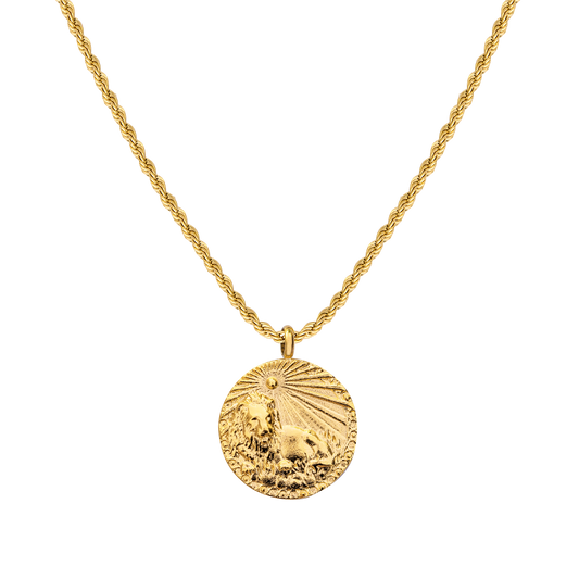 LUA Leo / Löwe Necklace Gold