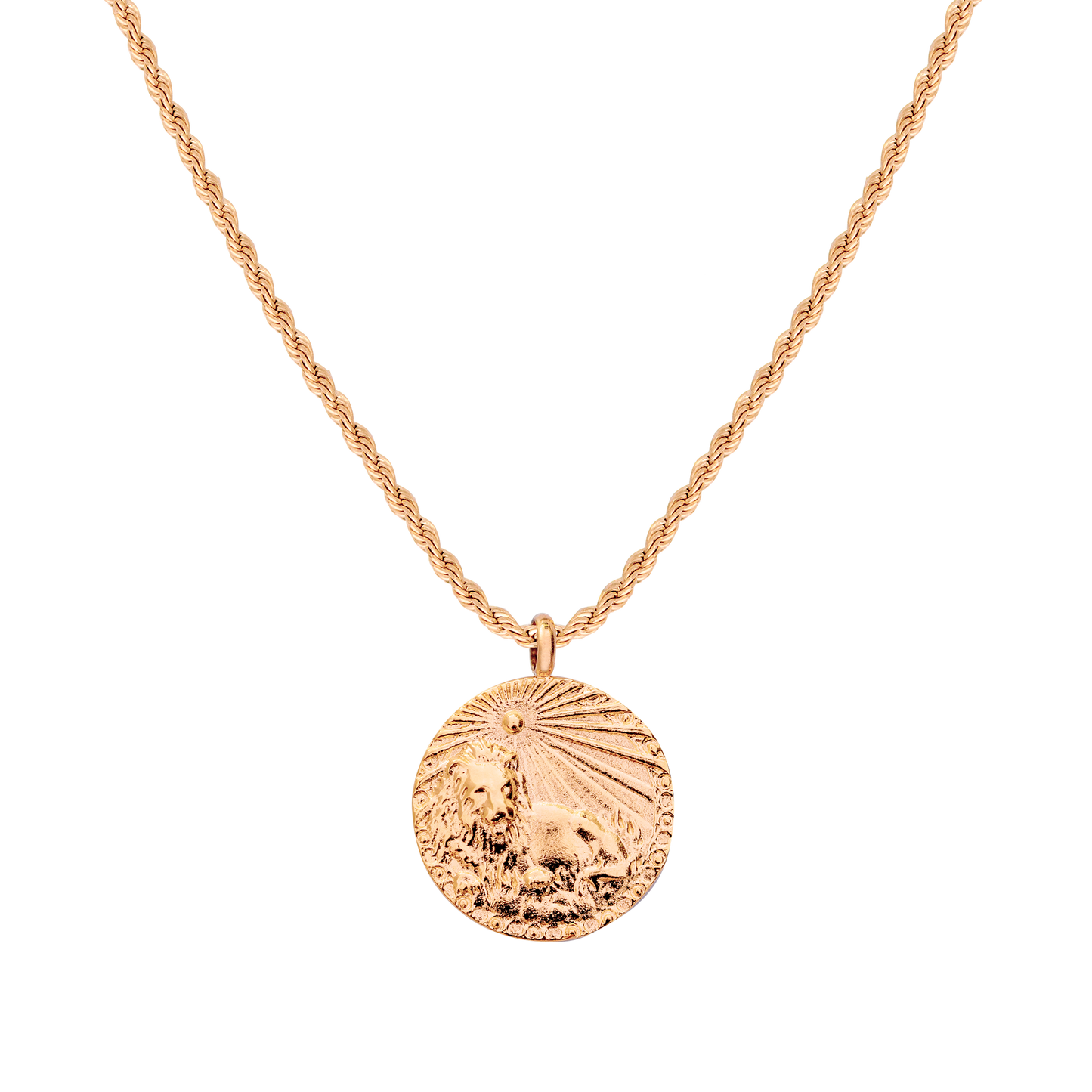 LUA Leo / Löwe Necklace Roségold