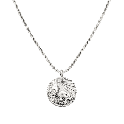 LUA Leo / Löwe Necklace Silber