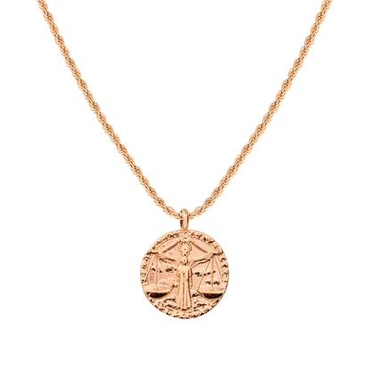 Libra / Waage Necklace Roségold