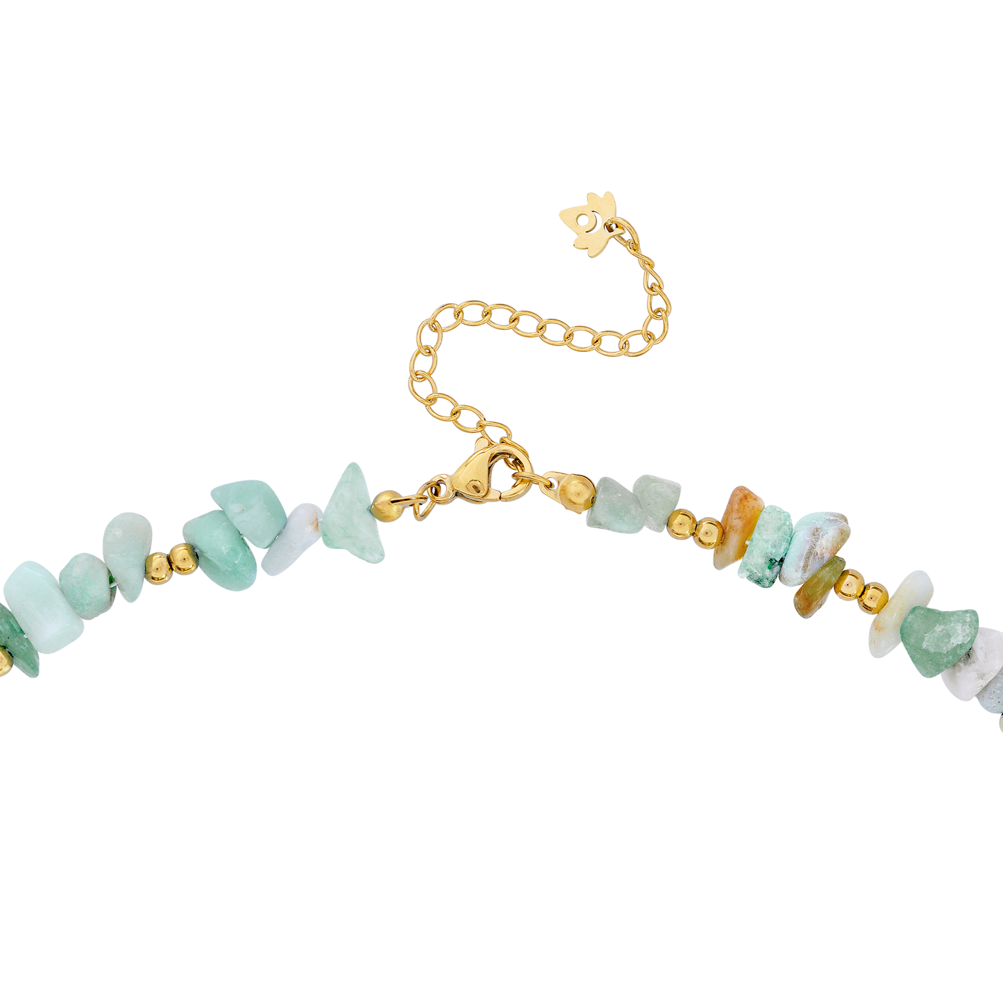 Maritime Gem Necklace Gold