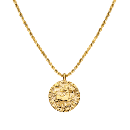 Sagittarius / Schütze Necklace Gold