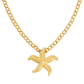 Starfish Necklace Gold