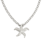 Starfish Necklace Silber