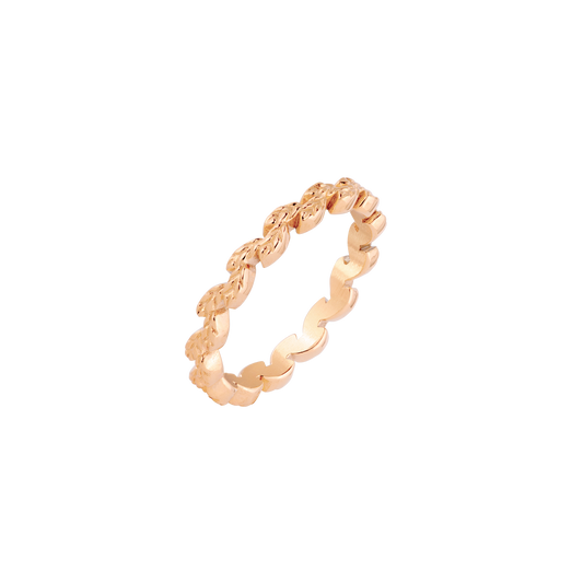 Petal Line Ring Roségold