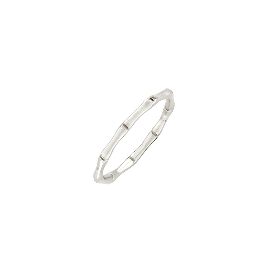 Branch Link Ring Silber