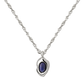 Blue Breeze Necklace Silber