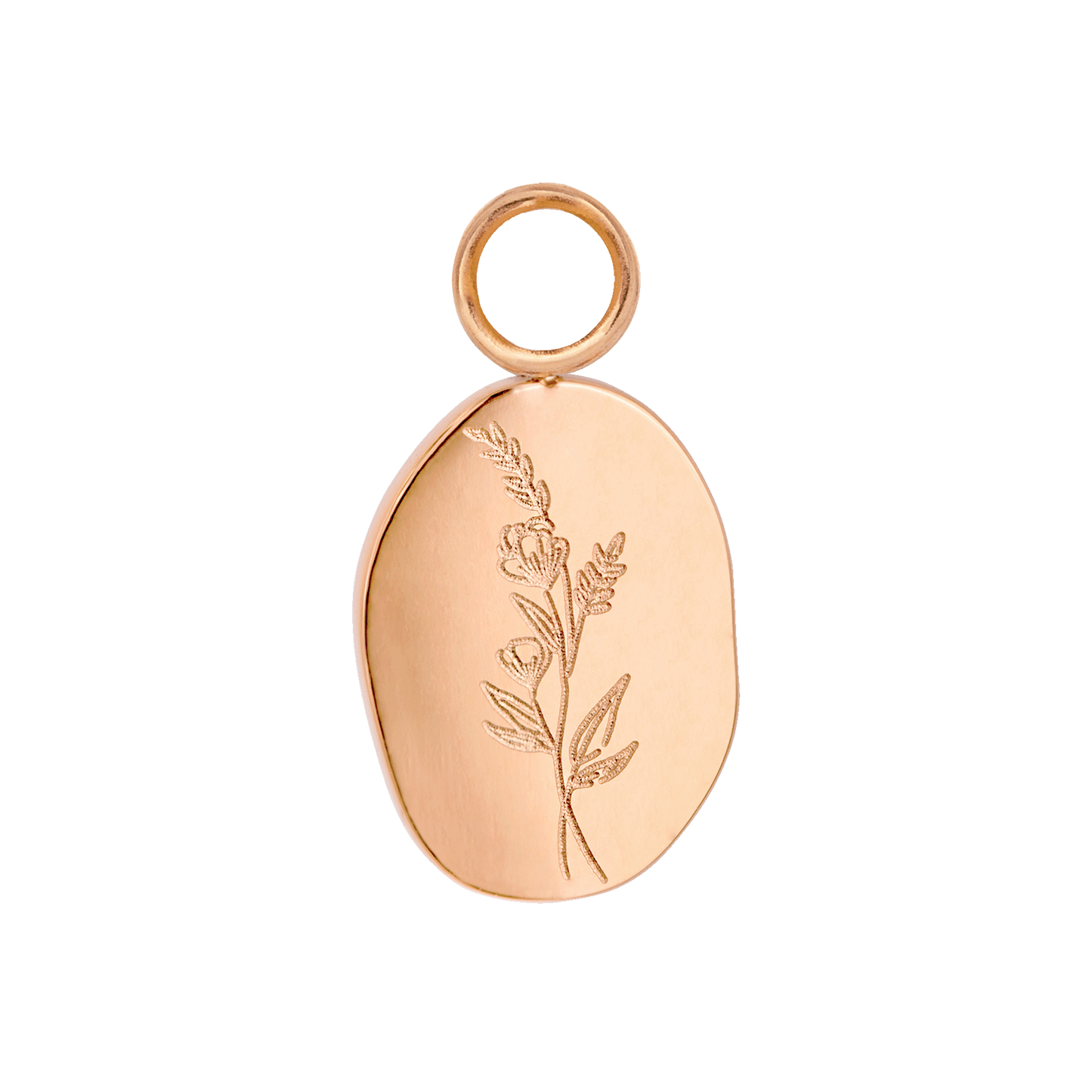 Bouquet Coin Hoop Set Medium Roségold