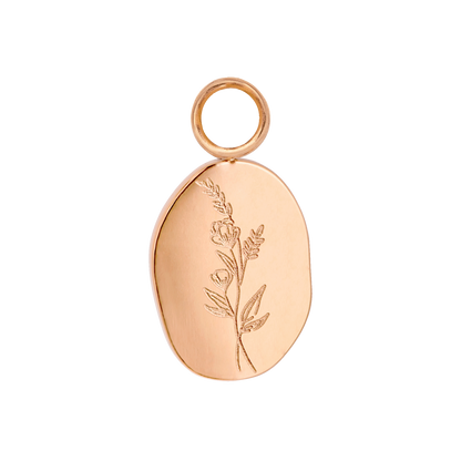 Bouquet Coin Hoop Set Medium Roségold